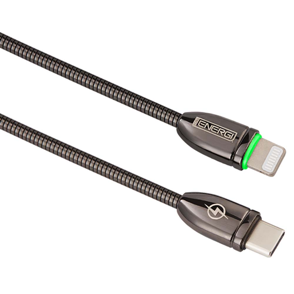 Tech Energi® USB-C to MFi Apple Lightning PD (Up to 60W) Charge & Sync USB Cable