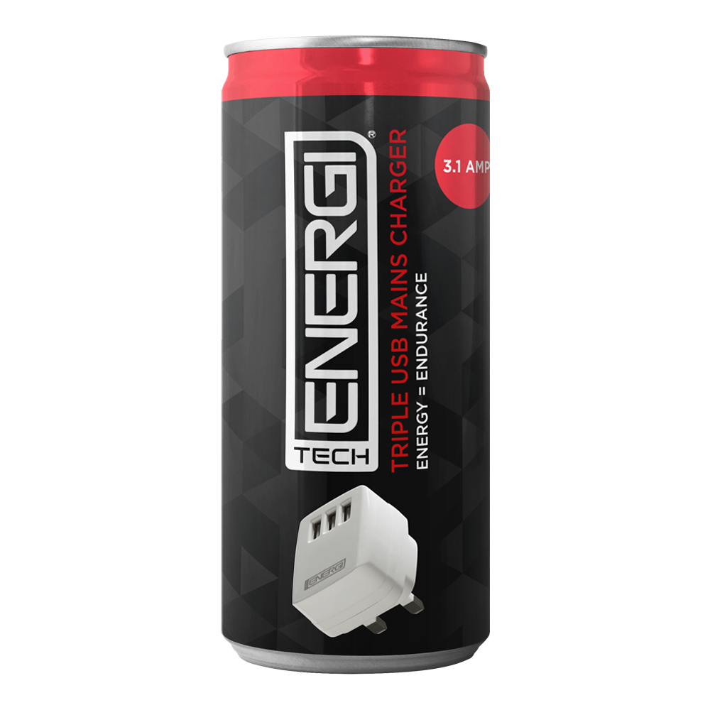 Tech Energi® UK USB-C Family Triple Pack