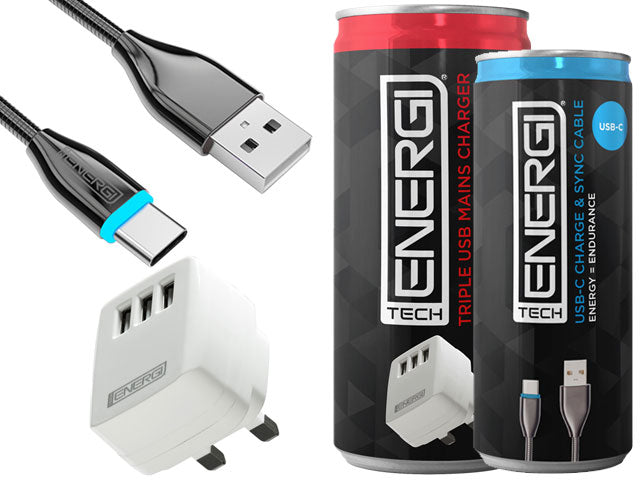 Tech Energi® UK USB-C Pack