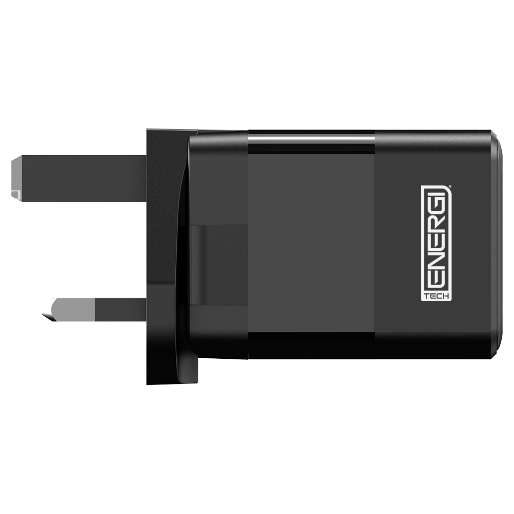 Tech Energi® 38W QC/PD Dual USB/USB-C UK/US Mains Charger