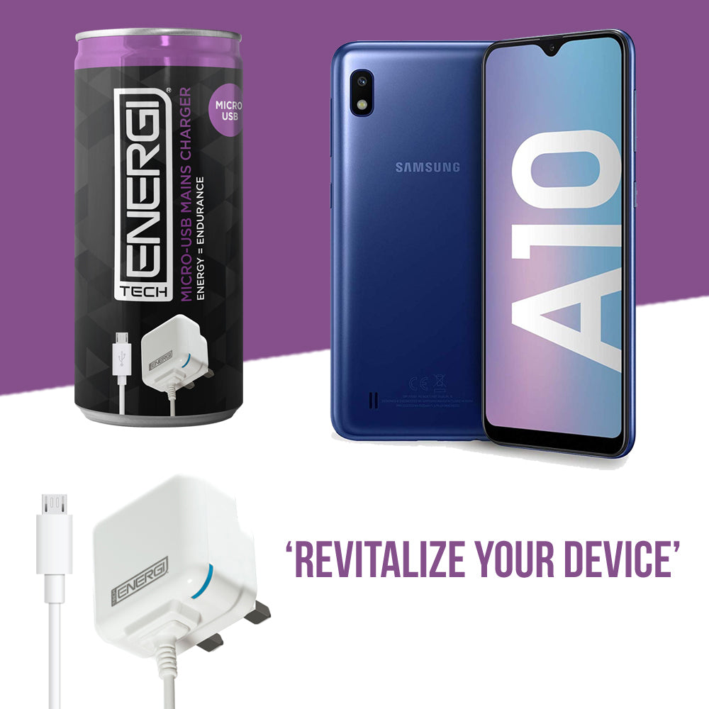 Tech Energi® Micro-USB UK Mains Charger