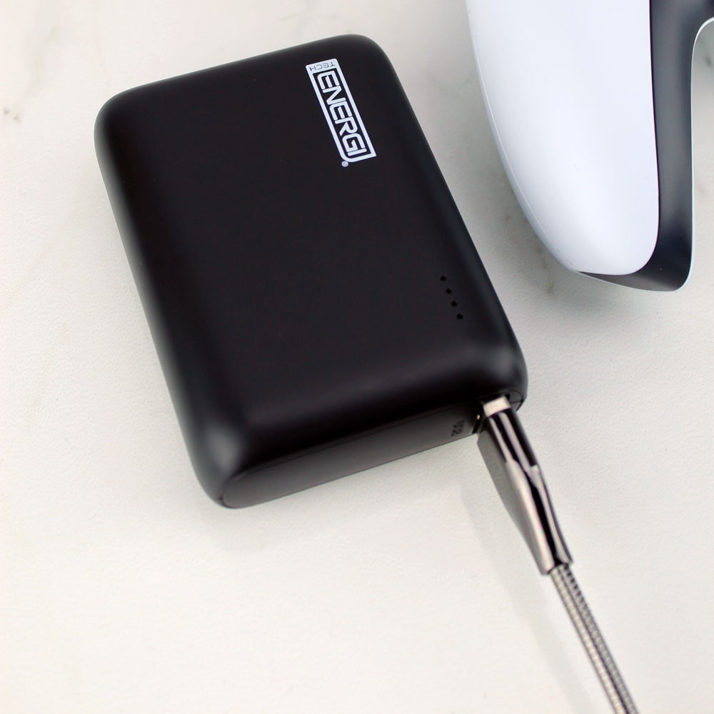 Tech Energi® TE100 PD QC 3.0 USB-C 10000mAh Power Bank On the Go Kit