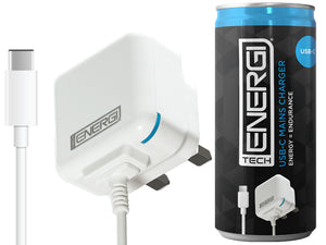 Tech Energi® USB-C Mains Charger